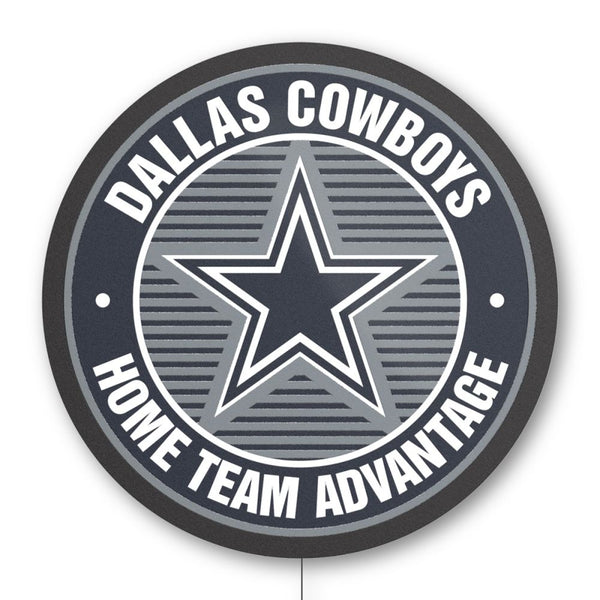 Dallas Cowboys Home Team Advantage LED Lighted Sign