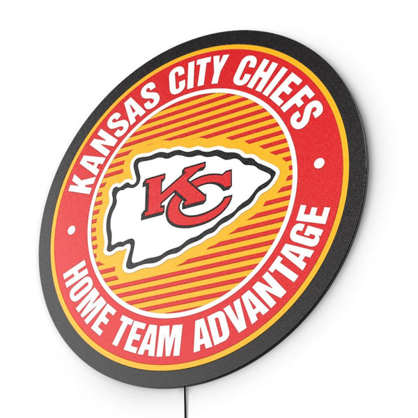 Kansas City Chiefs Home Team Advantage LED Lighted Sign