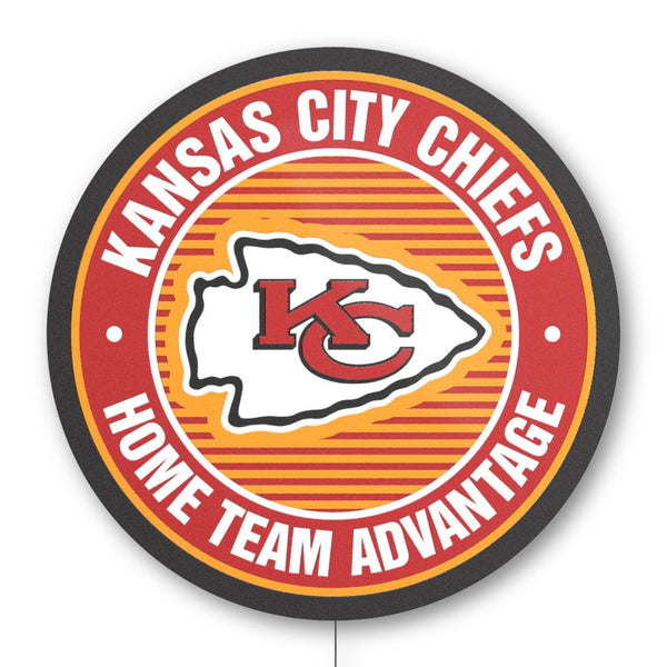 Kansas City Chiefs Home Team Advantage LED Lighted Sign