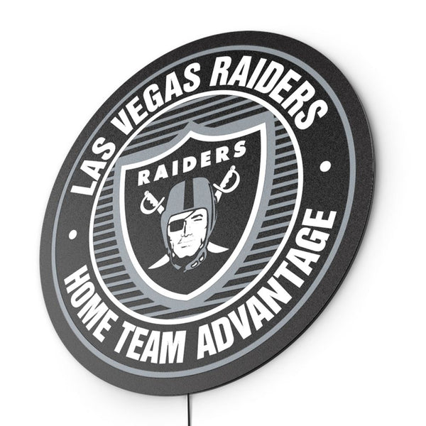 Las Vegas Raiders Home Team Advantage LED Lighted Sign
