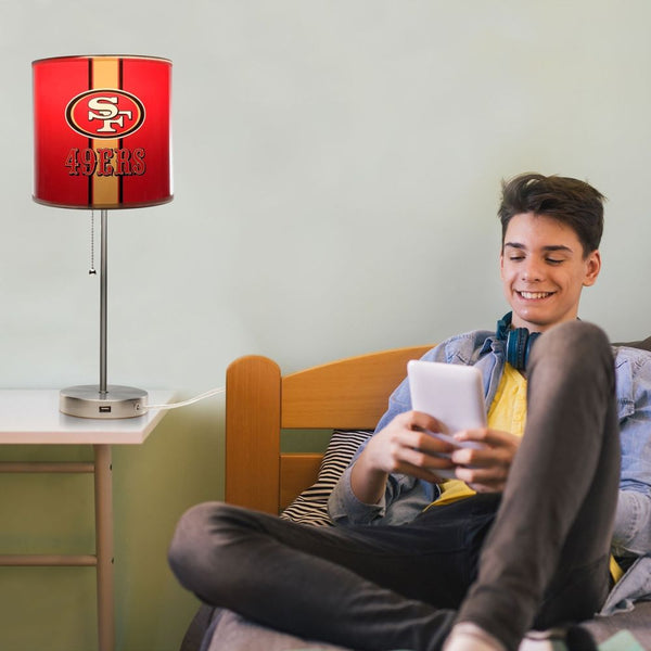 San Francisco 49ers Chrome Lamp