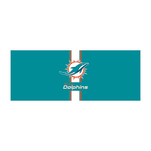 Miami Dolphins Chrome Lamp