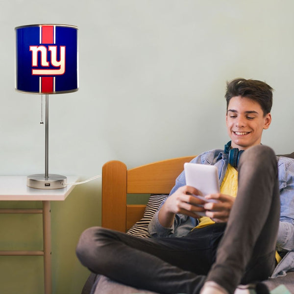 New York Giants Chrome Lamp