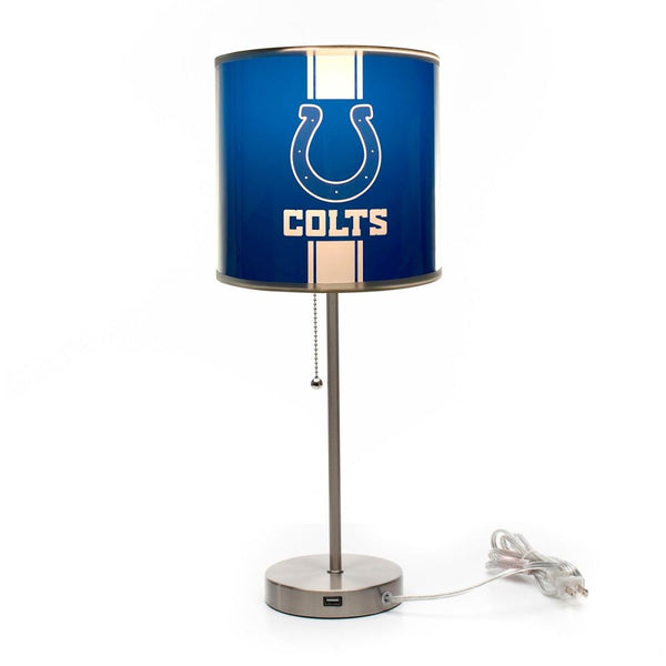 Indianapolis Colts Chrome Lamp
