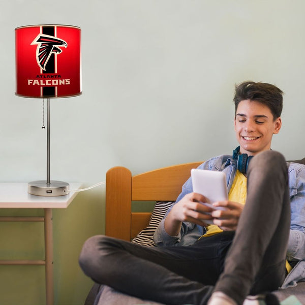 Atlanta Falcons Chrome Lamp