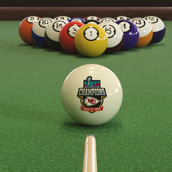 Kansas City Chiefs Superbowl 2022 Champion Cue Ball