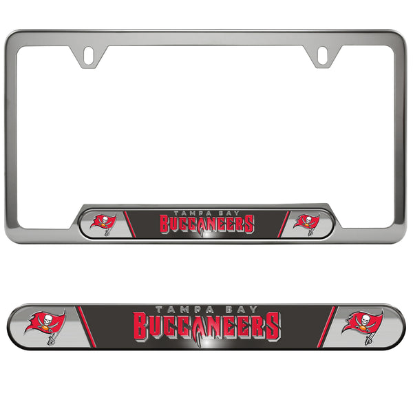 '-Embossed License Plate Frame-True Sports Fan