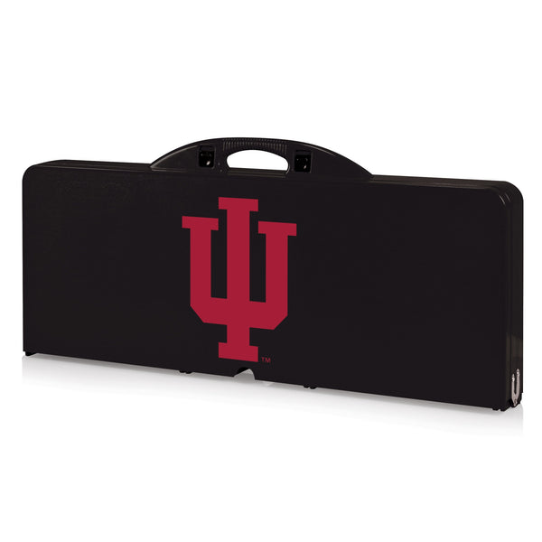 INDIANA HOOSIERS - PICNIC TABLE PORTABLE FOLDING TABLE WITH SEATS