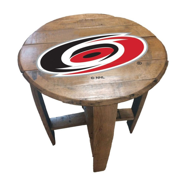 -Oak Barrel Table-True Sports Fan