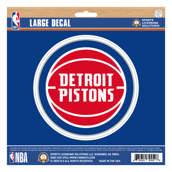 NBA - Detroit Pistons Large Decal