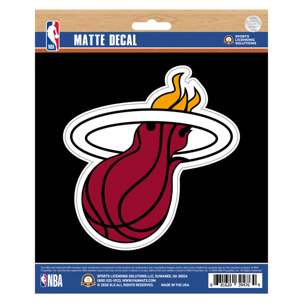 NBA - Miami Heat Matte Decal