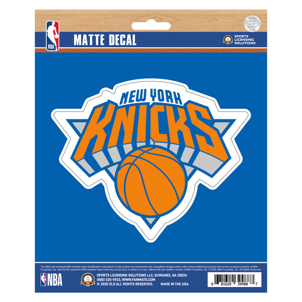 NBA - New York Knicks Matte Decal