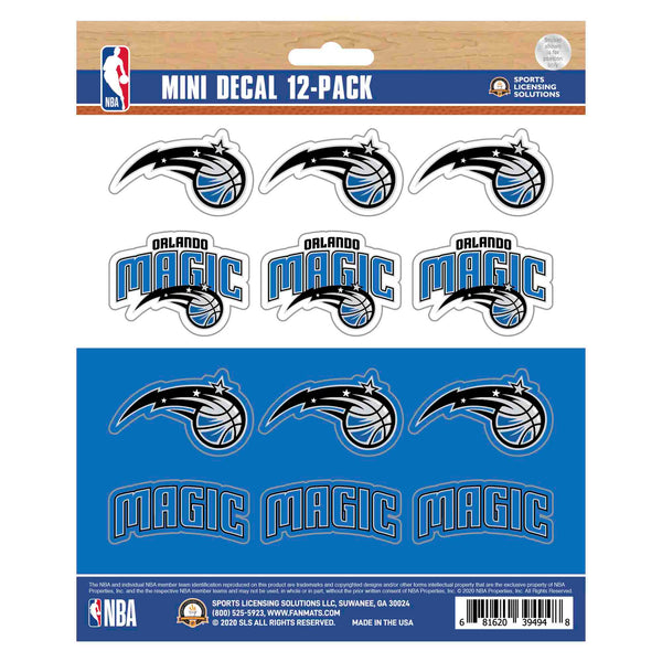 NBA - Orlando Magic Mini Decal 12-pk