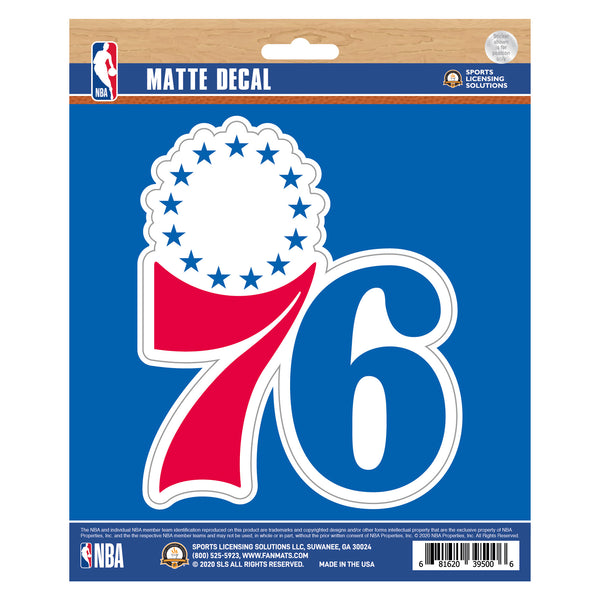 NBA - Philadelphia 76ers Matte Decal