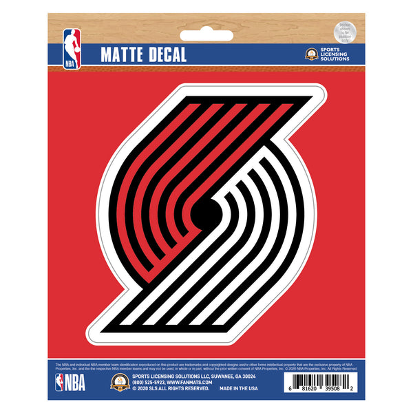 NBA - Portland Trail Blazers Matte Decal