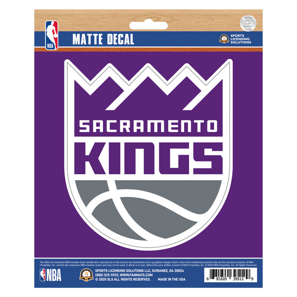NBA - Sacramento Kings Matte Decal