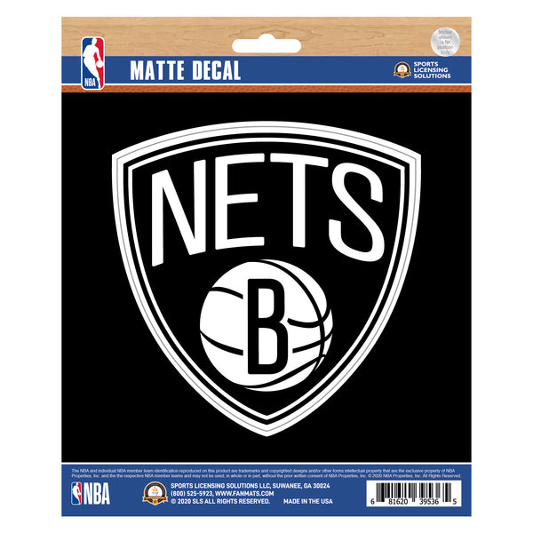 NBA - Brooklyn Nets Matte Decal