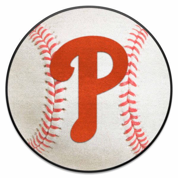 MLB - Philadelphia Phillies Baseball Mat with the P Logo