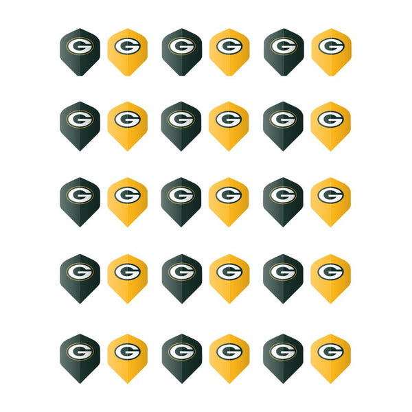 Green Bay Packers Fans Choice 10ctpk Dart Flights