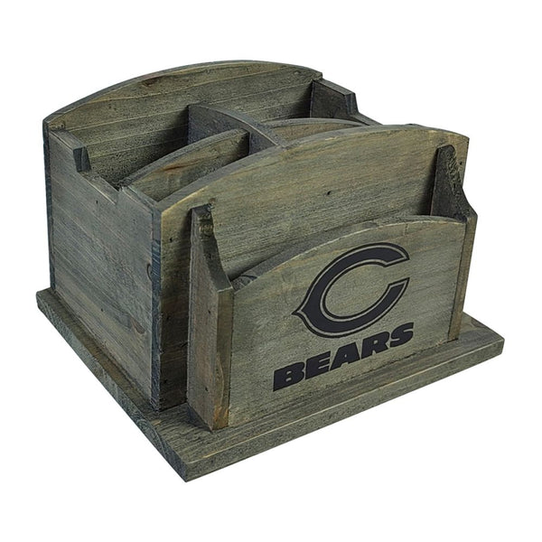 Chicago Bears Rustic Desk Organizer