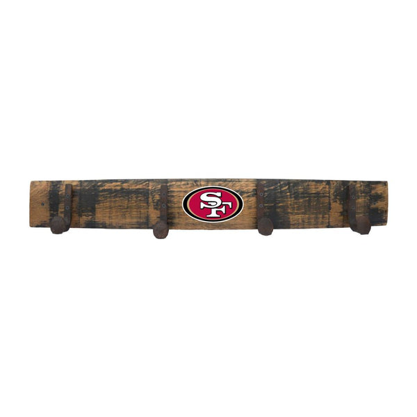 -Oak Coat Rack-True Sports Fan