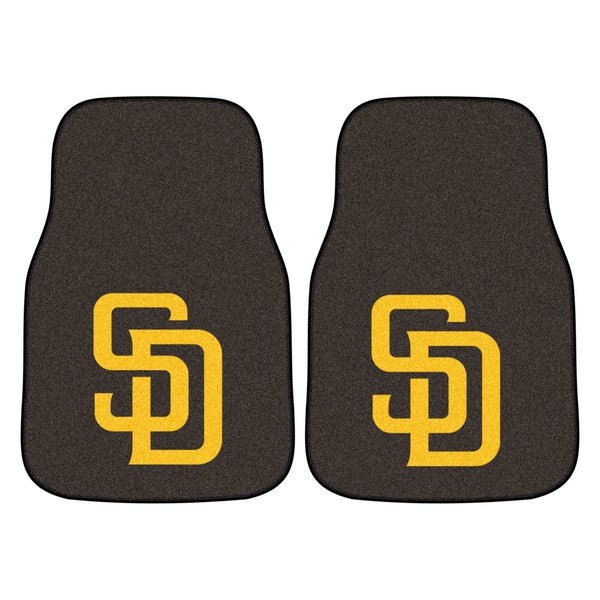 '-2-pc Carpet Car Mat Set-True Sports Fan