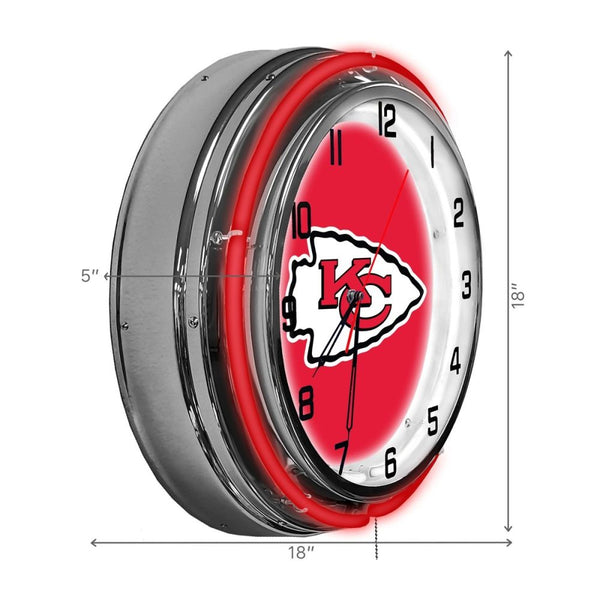 -Neon Clock-True Sports Fan