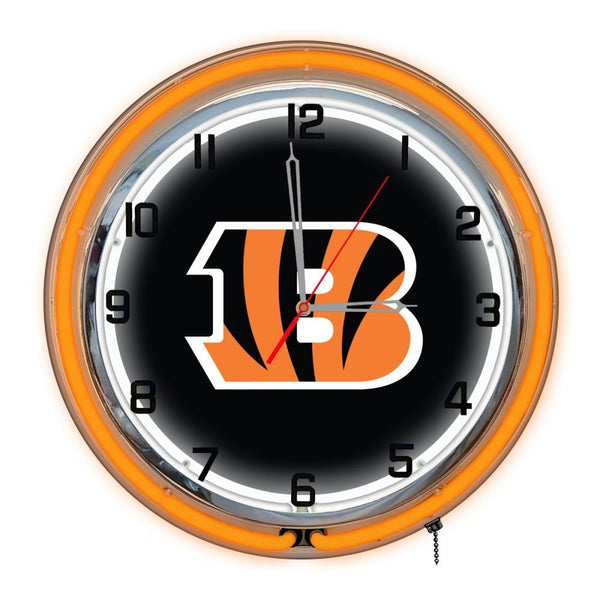 -Neon Clock-True Sports Fan