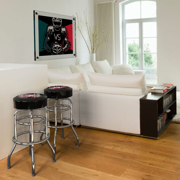 San Francisco 49ers Chrome Bar Stool