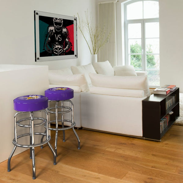 Minnesota Vikings Chrome Bar Stool