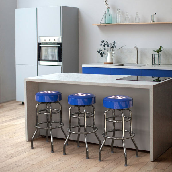 New York Giants Chrome Bar Stool