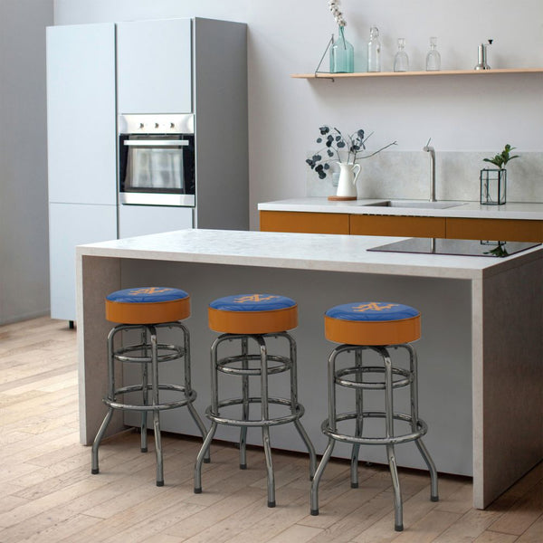 New York Mets Chrome Bar Stool