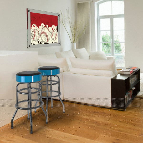 Miami Marlins Chrome Bar Stool