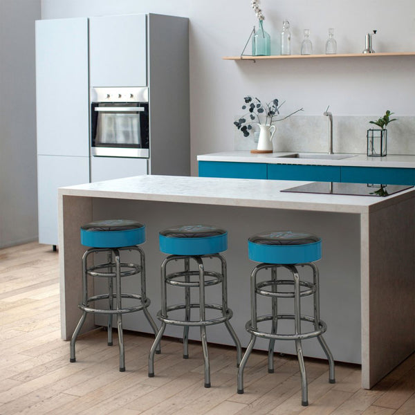 Miami Marlins Chrome Bar Stool