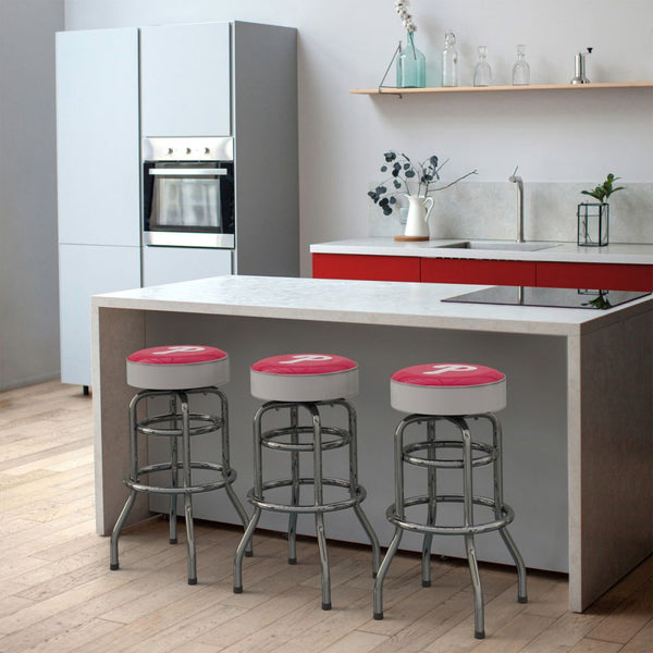 Philadelphia Phillies Chrome Bar Stool