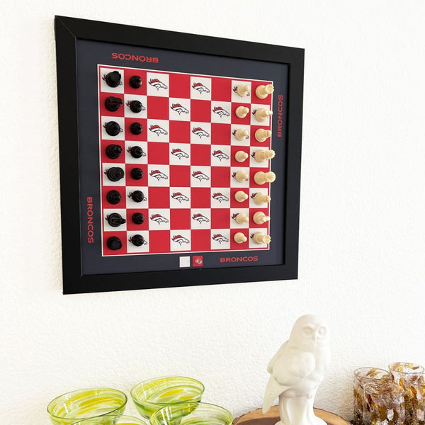 Denver Broncos Magnetic Chess Set