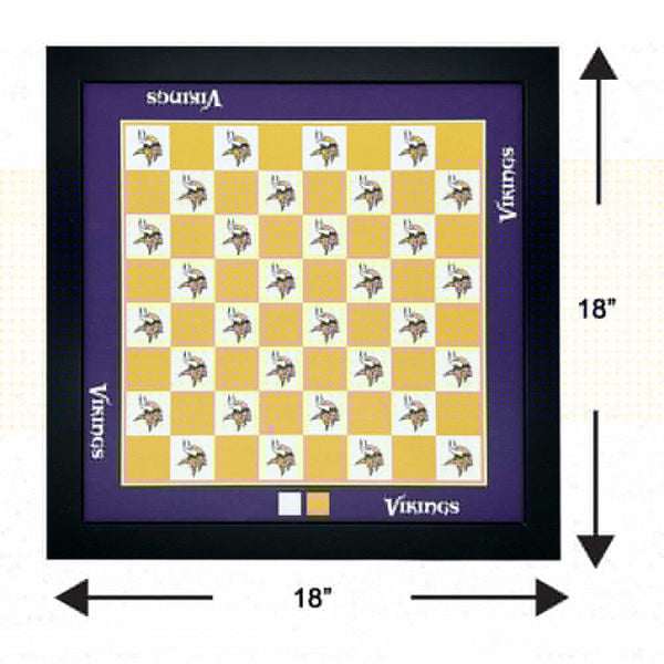 Minnesota Vikings Magnetic Chess Set