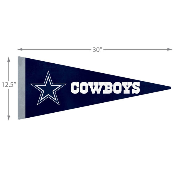 Dallas Cowboys Wood Pennant