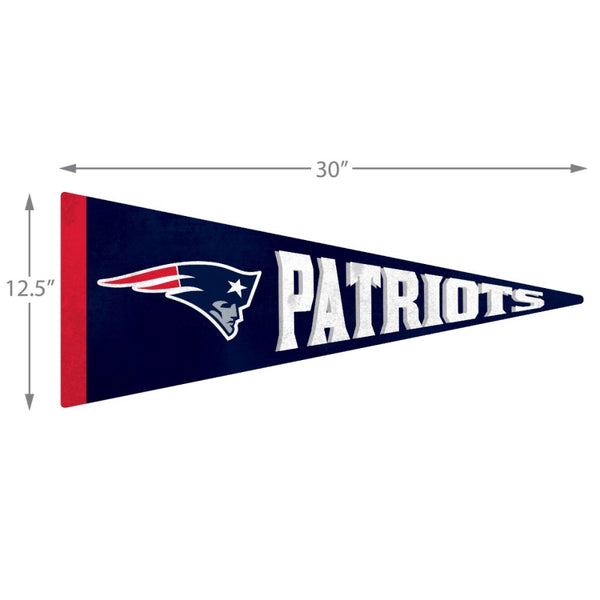 New England Patriots Wood Pennant