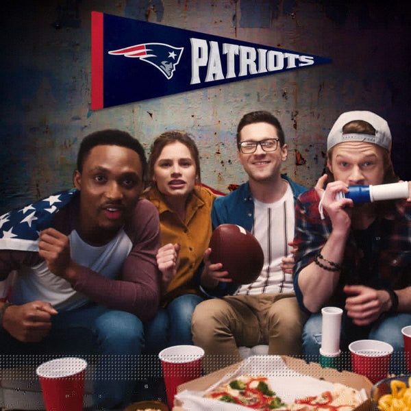 New England Patriots Wood Pennant