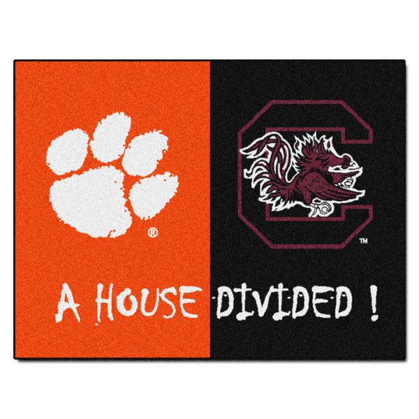 '-House Divided Mat-True Sports Fan
