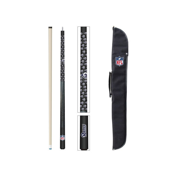 Los Angeles Rams Cue and Case Set