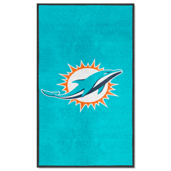 NFL - Miami Dolphins 3X5 Logo Mat - Portrait