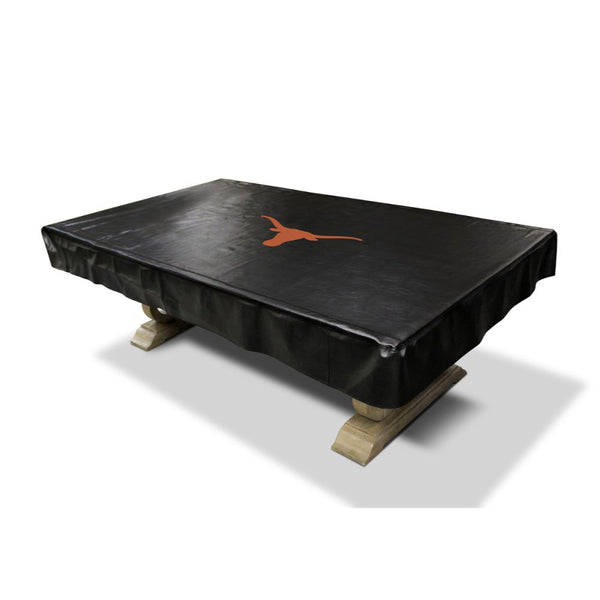 Texas Longhorns 8 Deluxe Pool Table Cover