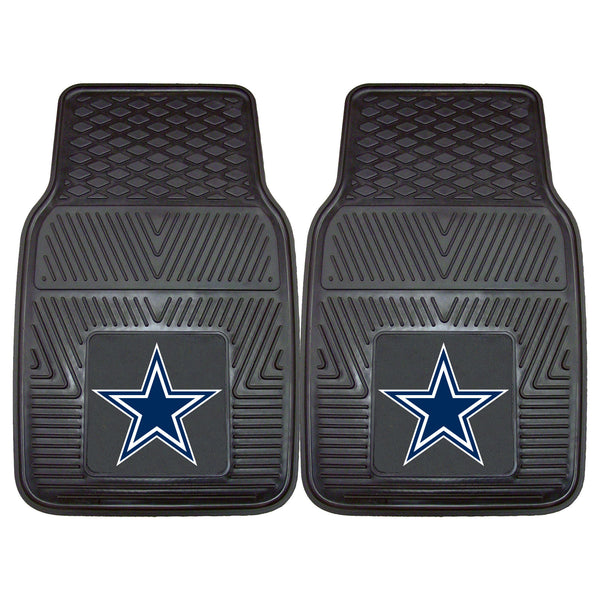 '-2-pc Vinyl Car Mat Set-True Sports Fan