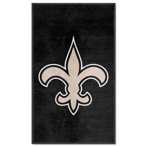 NFL - New Orleans Saints 3X5 Logo Mat - Portrait