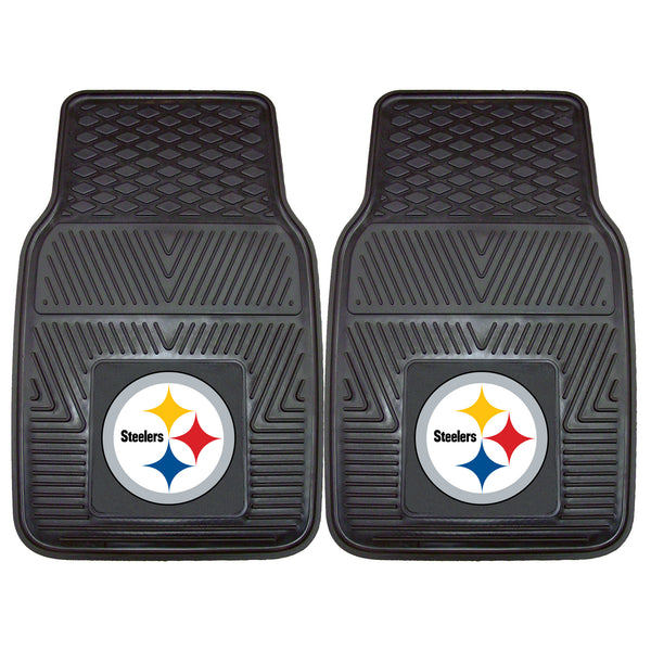 '-2-pc Vinyl Car Mat Set-True Sports Fan