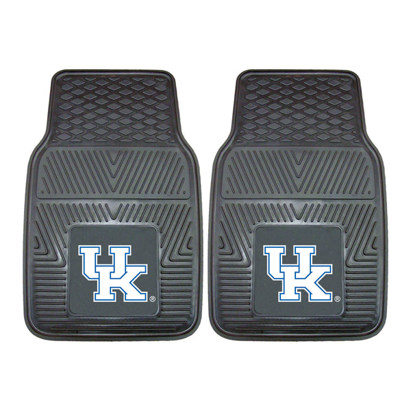 '-2-pc Vinyl Car Mat Set-True Sports Fan
