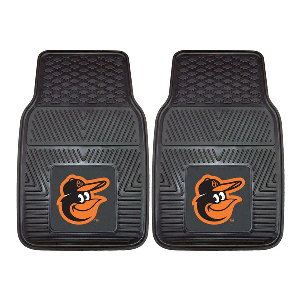 '-2-pc Vinyl Car Mat Set-True Sports Fan