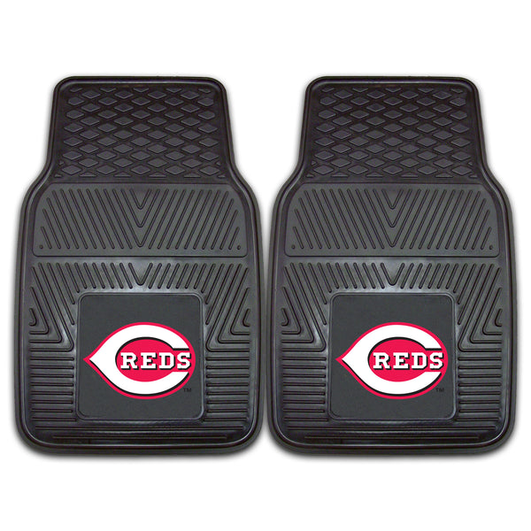 '-2-pc Vinyl Car Mat Set-True Sports Fan